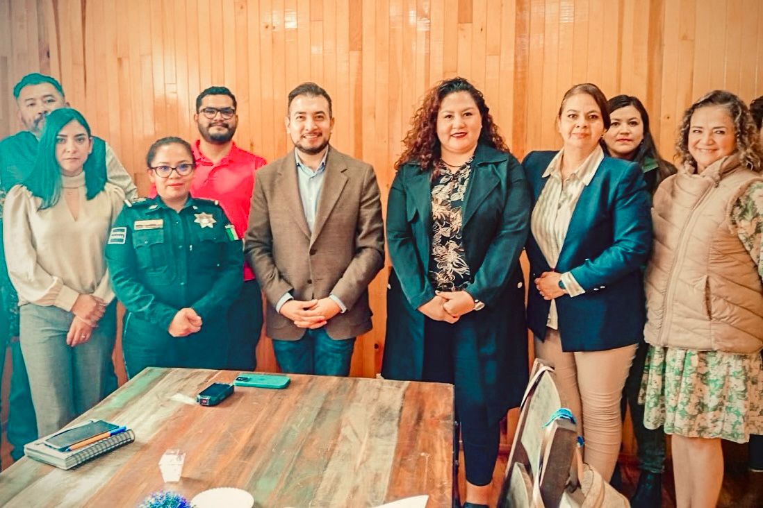 Encabezan Mesa de Trabajo el presidente de Huamantla Salvador Santos Cedillo y la titular de la Mesa de Seguridad de la Región 1